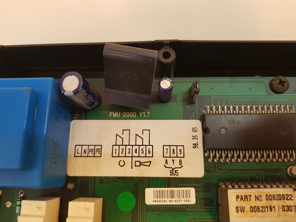 Grundfos Pmu 2000 Control Panel 96480256