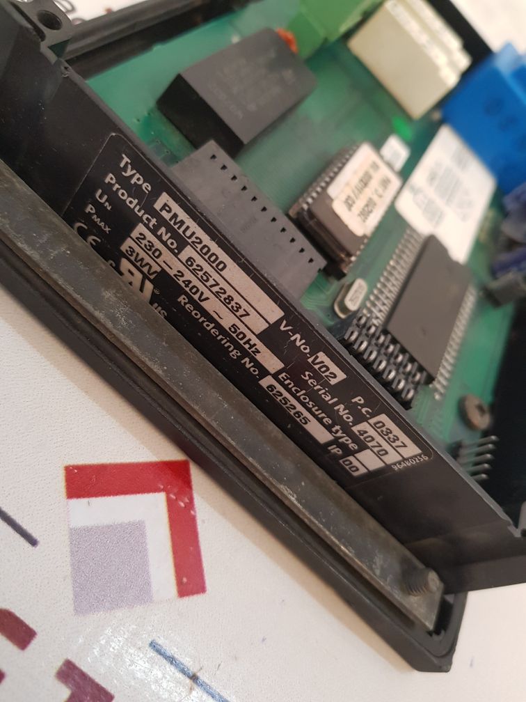 Grundfos Pmu 2000 Control Panel 96480256