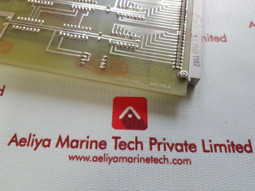 Grundy & Partners Aw 718 A Pcb Card Aw 718 B