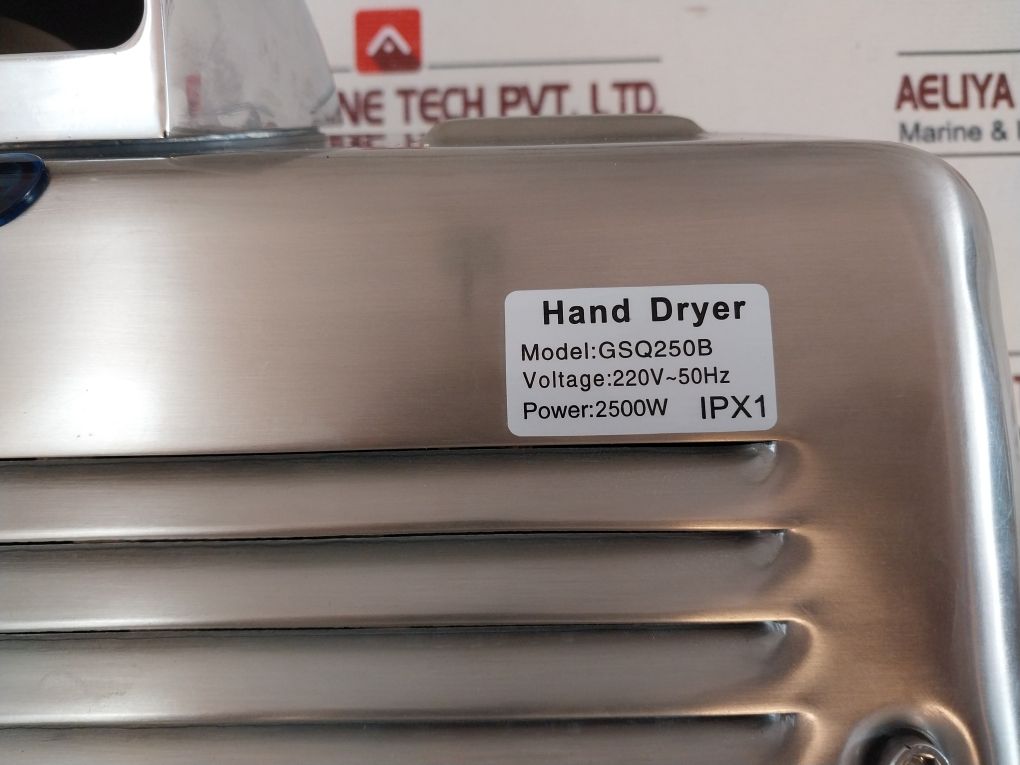 Gsq250B Electric Hand Dryer 2500W