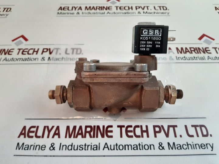 Gsr K0511890 Solenoid Valve With Coil