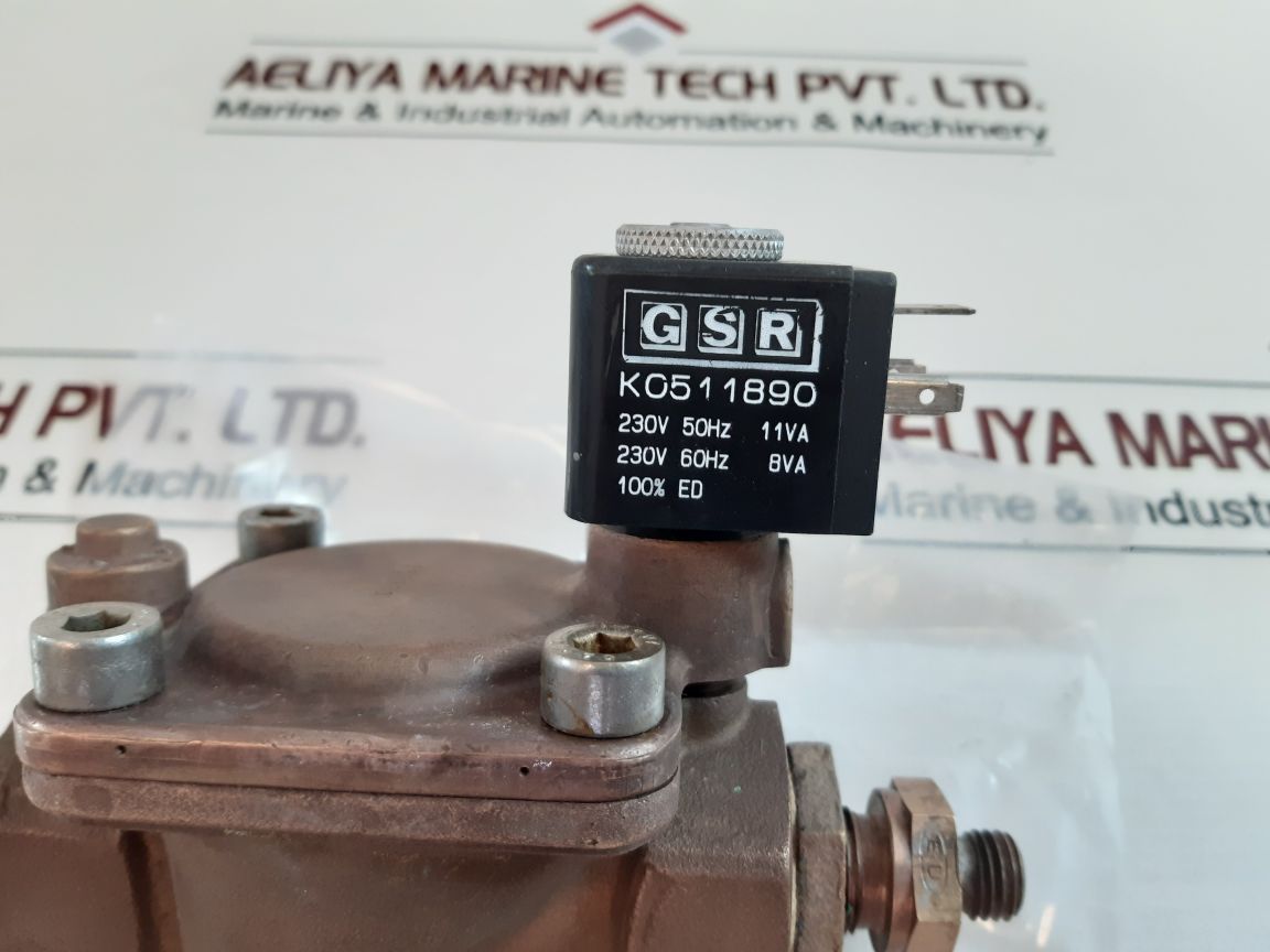 Gsr K0511890 Solenoid Valve With Coil
