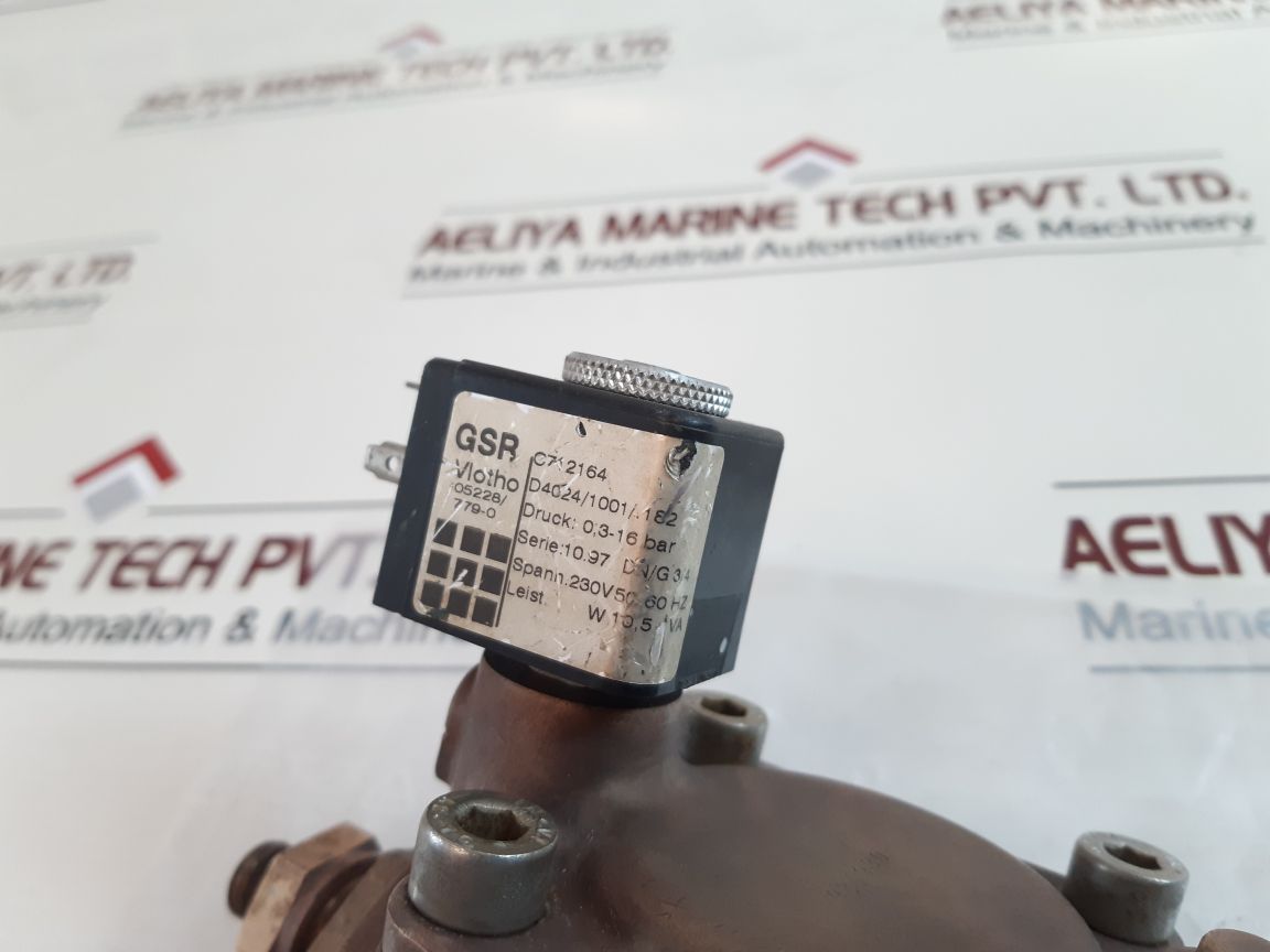 Gsr K0511890 Solenoid Valve With Coil