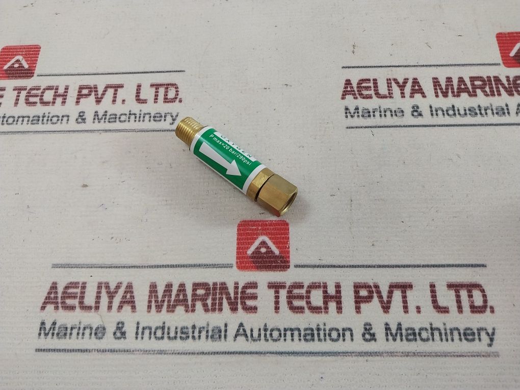 Gti-pro Flashback Arrestor Torch Safety Valve 20 Bar