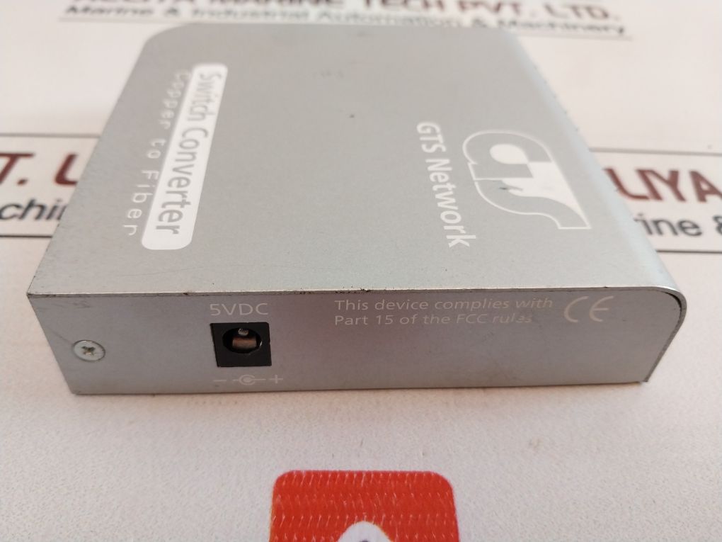 Gts Network 75.1806C Switch Media Converter 5Vdc
