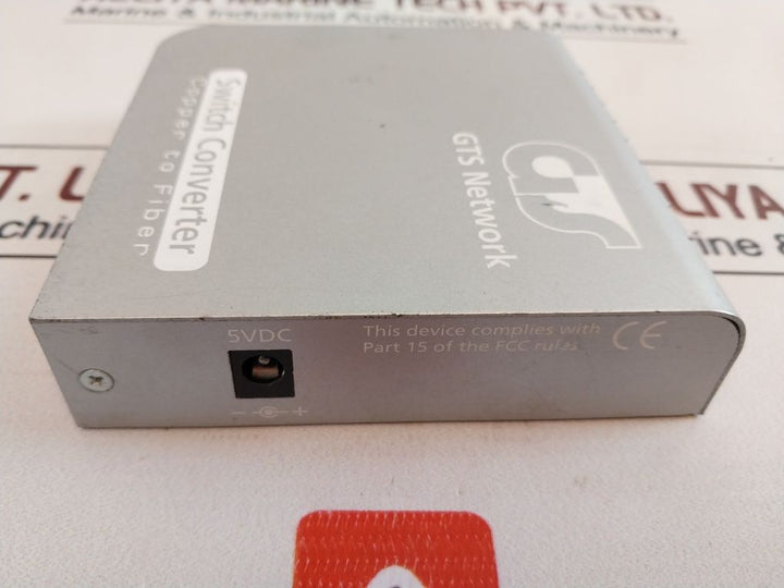 Gts Network 75.1806C Switch Media Converter 5Vdc