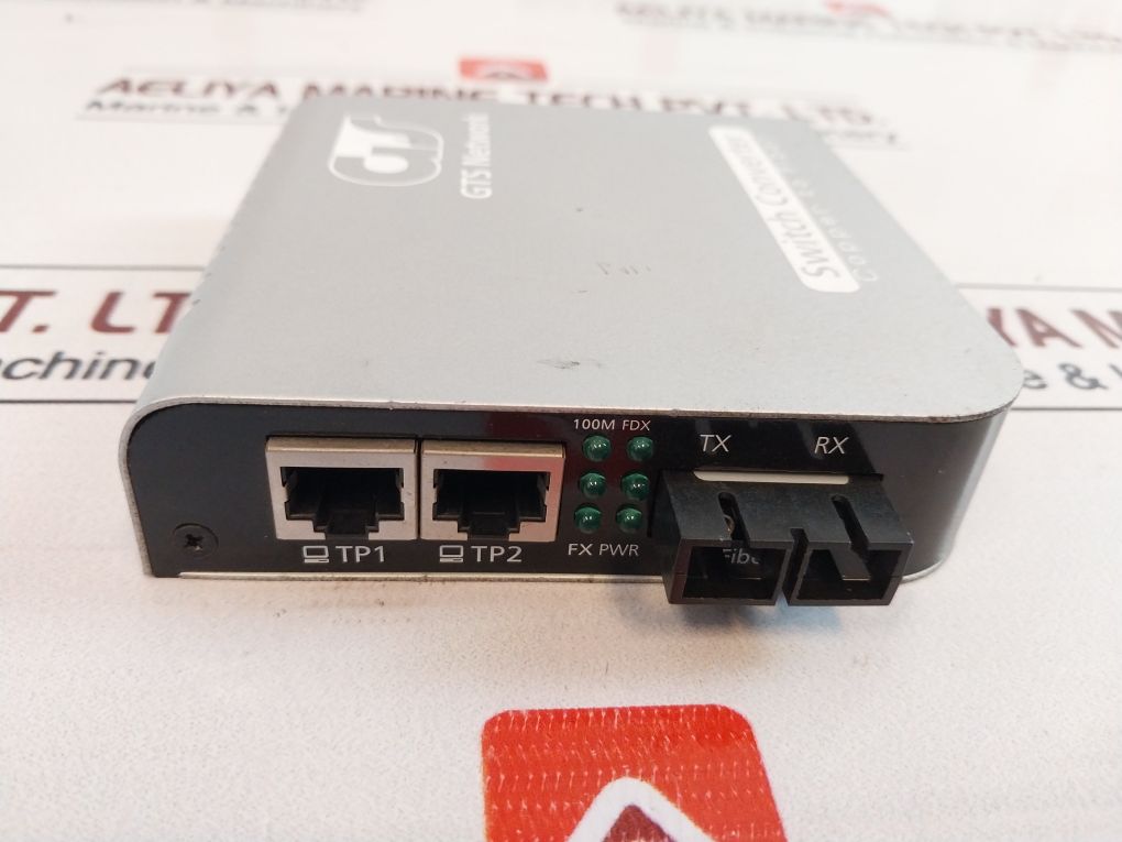 Gts Network 75.1806C Switch Media Converter 5Vdc