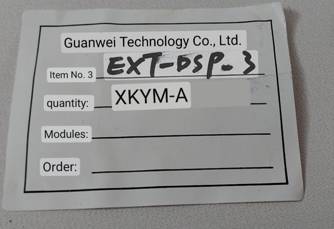 Guanwei Technology Ext-dsp-3 Keyboard For (Guannway)
