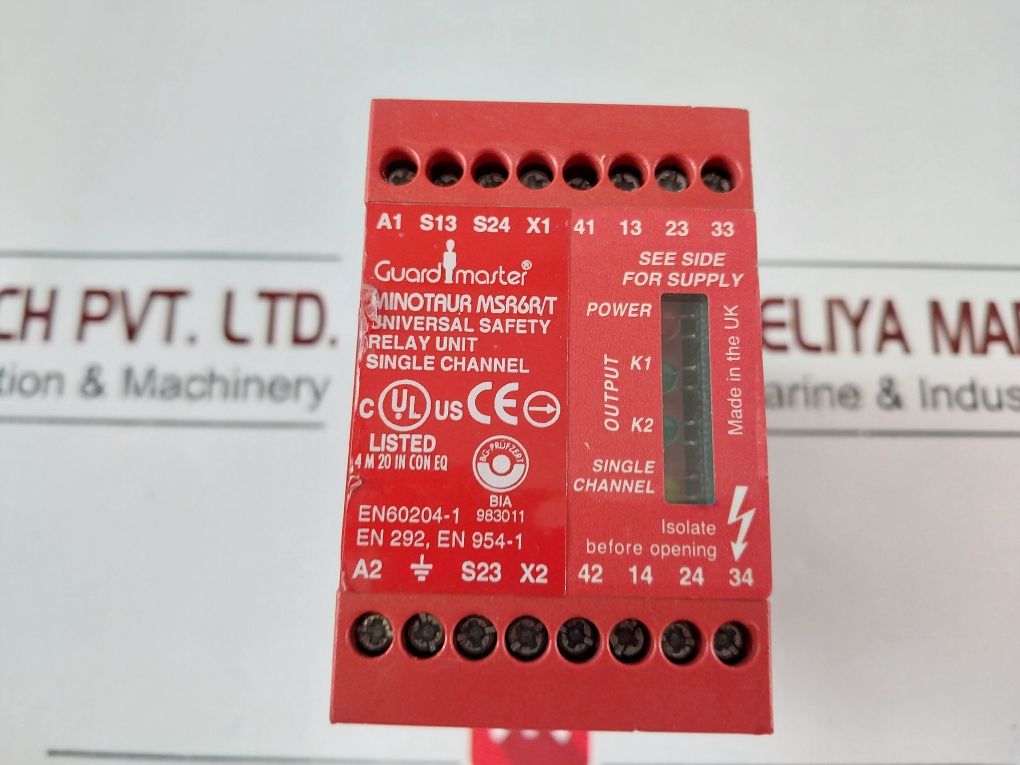 Guard Master Minotaur Msr6R/T Universal Safety Relay Unit