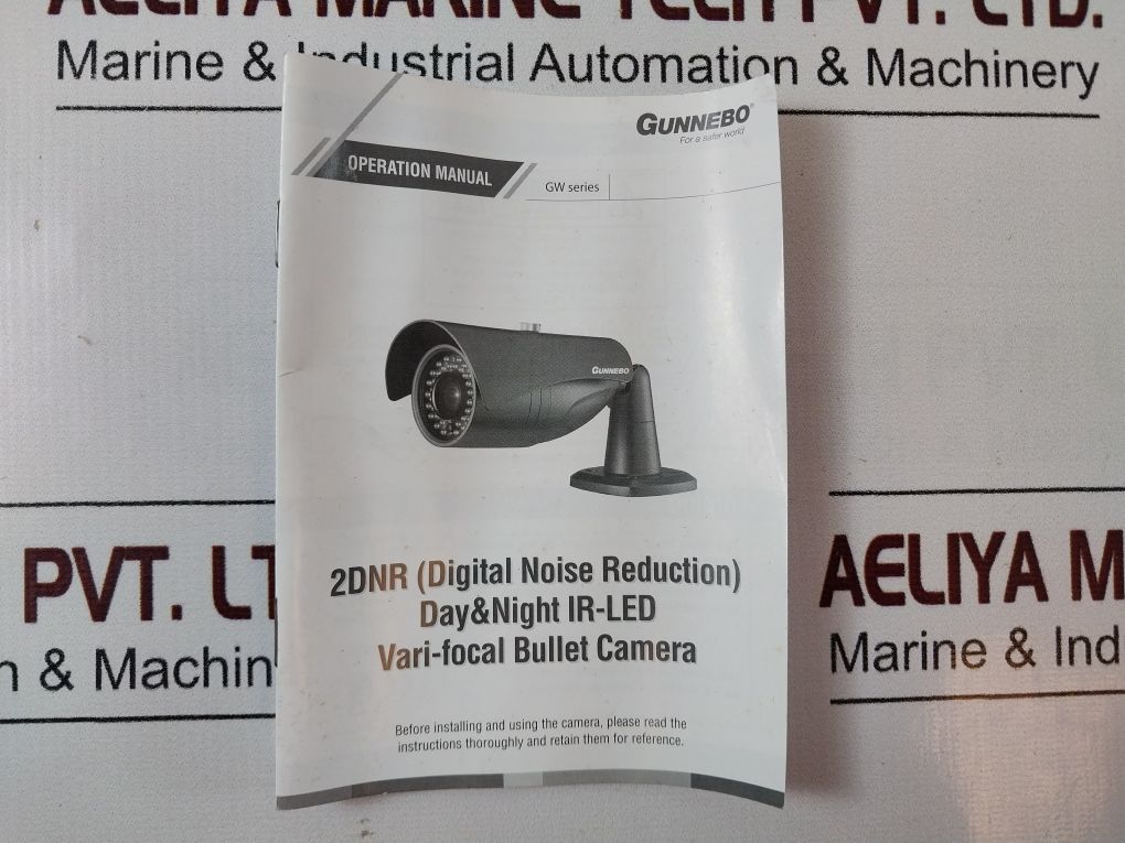 Gunnebo Gw400 Ir Weatherproof Camera