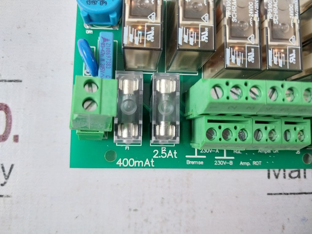 Gunnebo We-tronic Radio Receiver V1.11 Control Board