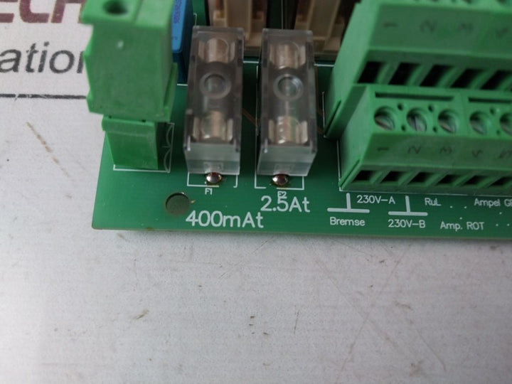 Gunnebo We-tronic Radio Receiver V1.05 Control Board