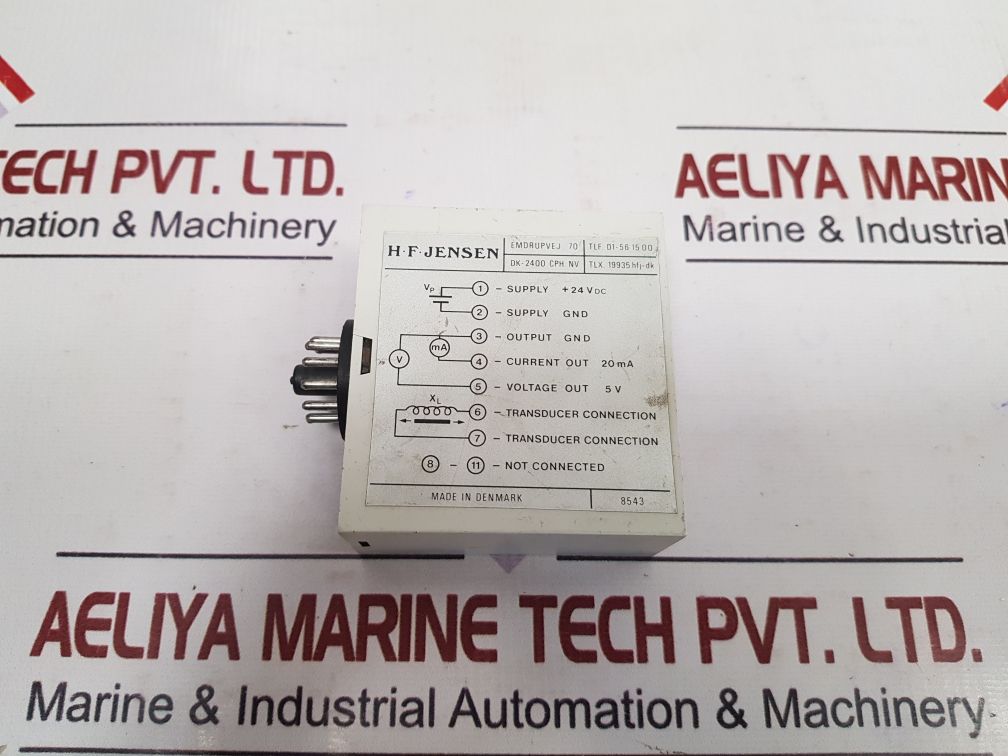 H.F.Jensen 3448-033 Capacity Sab 163