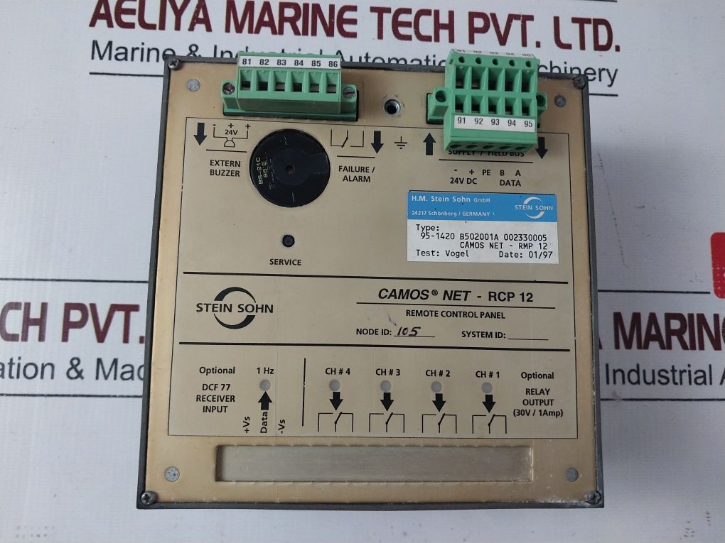H.M. Stein Sohn Camos Net-rcp 12 Remote Control Panel