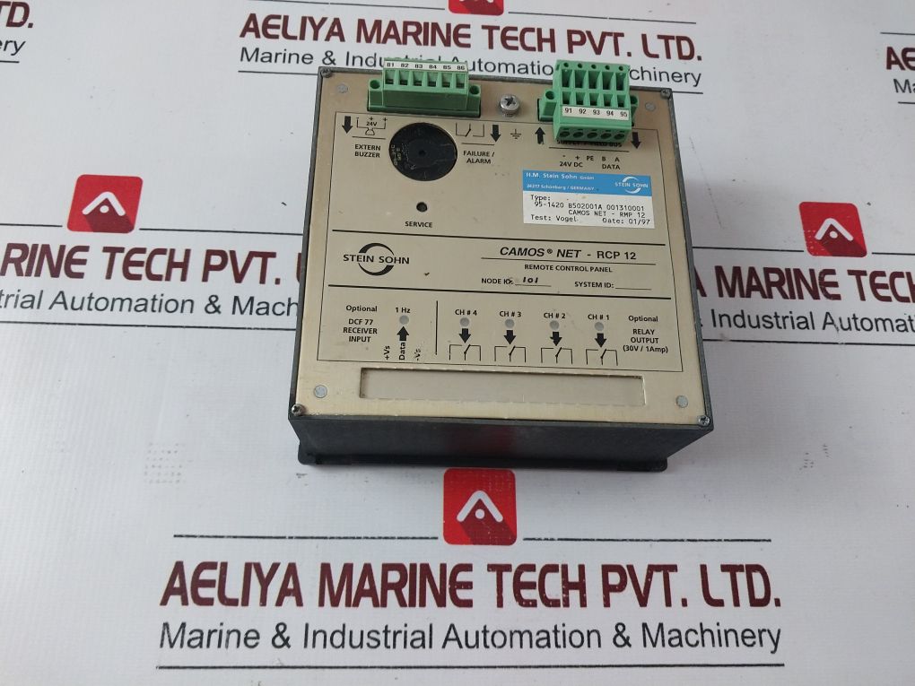 H.M. Stein Sohn Reefer Container Monitoring Rmp 12-101 Remote Control Panel