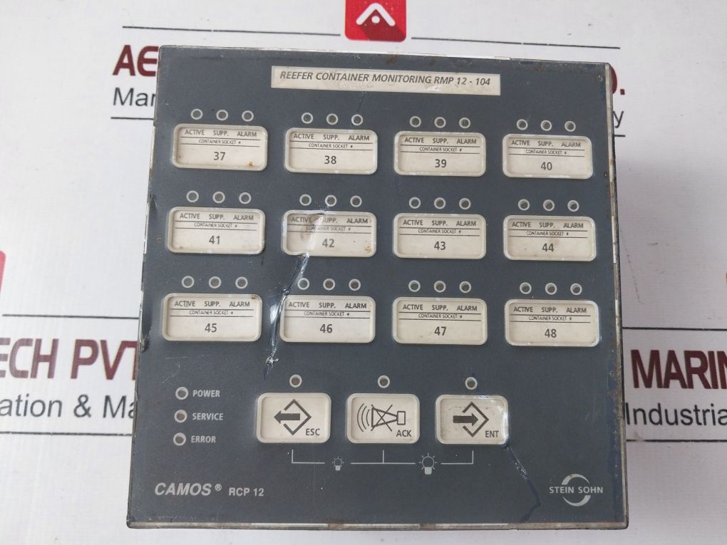 H.M. Stein Sohn Container Monitoring Rmp 12-104 Remote Control Panel