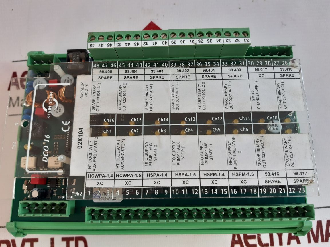 Stein Sohn F203001 A Digital Contact Output Dco16 No/Nc