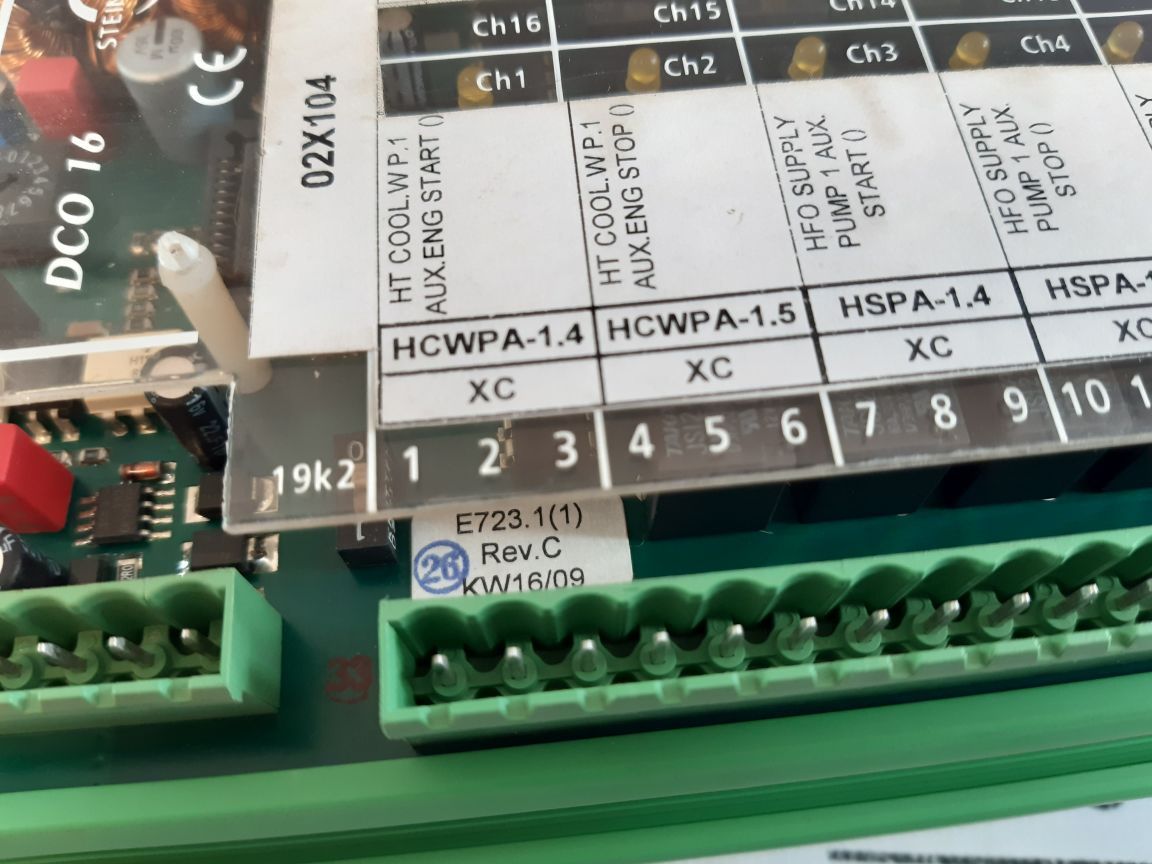 Stein Sohn F203001 A Digital Contact Output Dco16 No/Nc