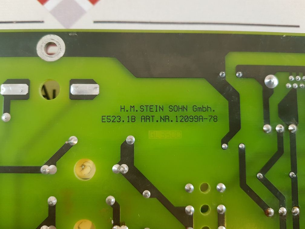 H.M.Stein Sohn 12099A-78 Pcb Card E523.1A