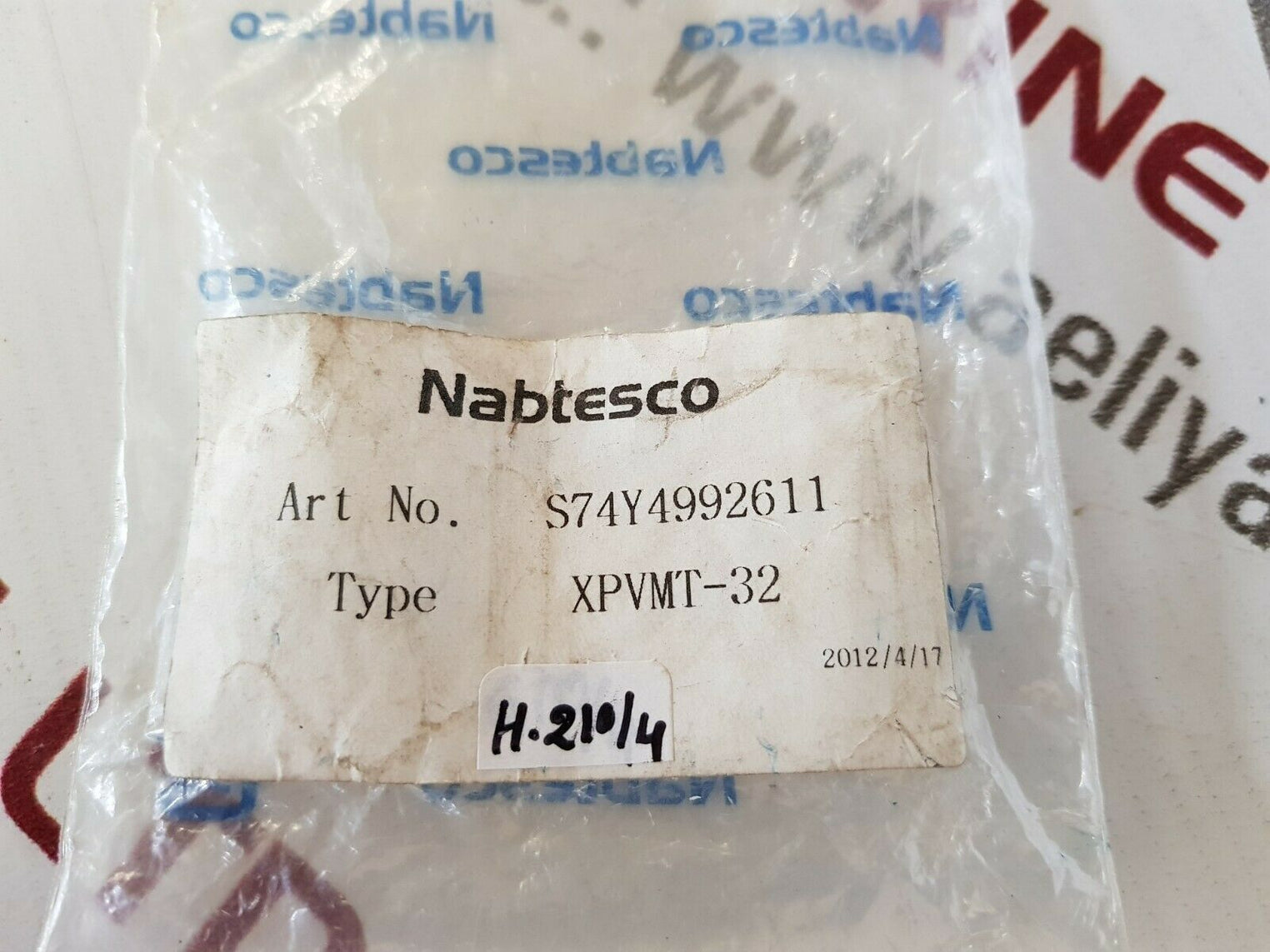 Nabtesco xpvmt-32 valve