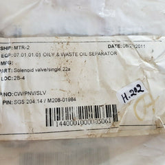 6014 c 2.0 fkm ms solenoid valve 00184979 
