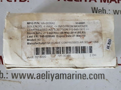 Rub ad-1a solenoid valve 36~150 psi