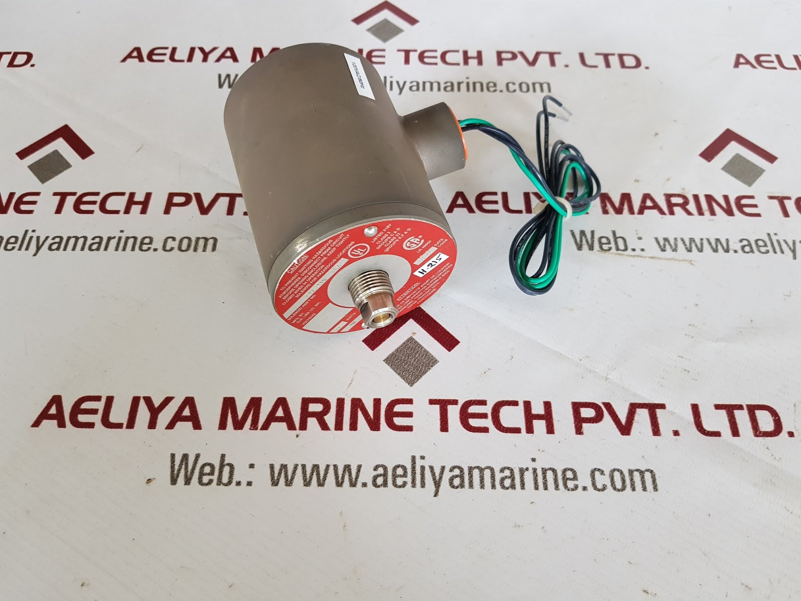 G.w.lisk co k12-111e-46a solenoid valve 120v 60 hz