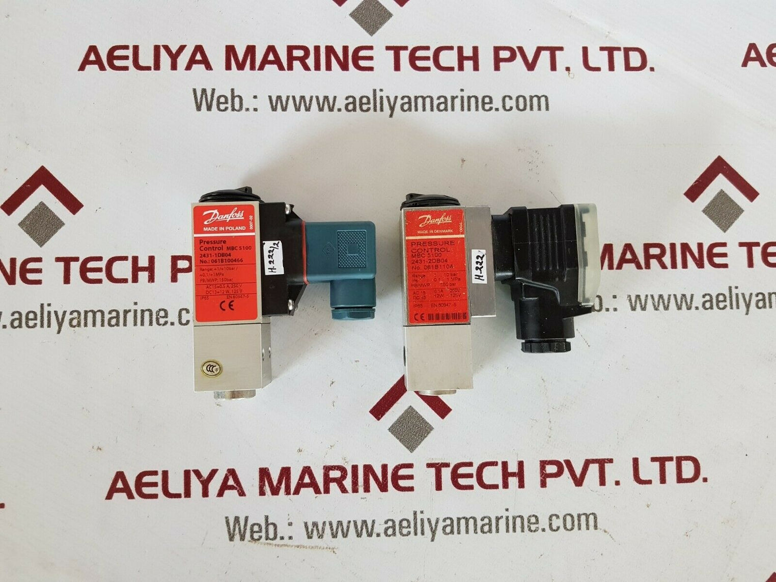 Danfoss mbc 5100 pressure control switch 061b100466