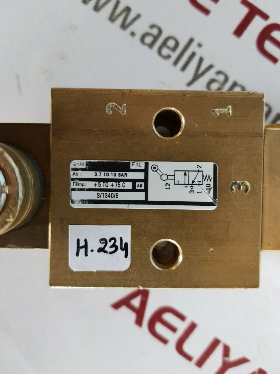 Norgren s/1340/8 valve 0.7 to 10 bar