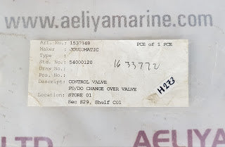 Joucomatic 54090001 valve