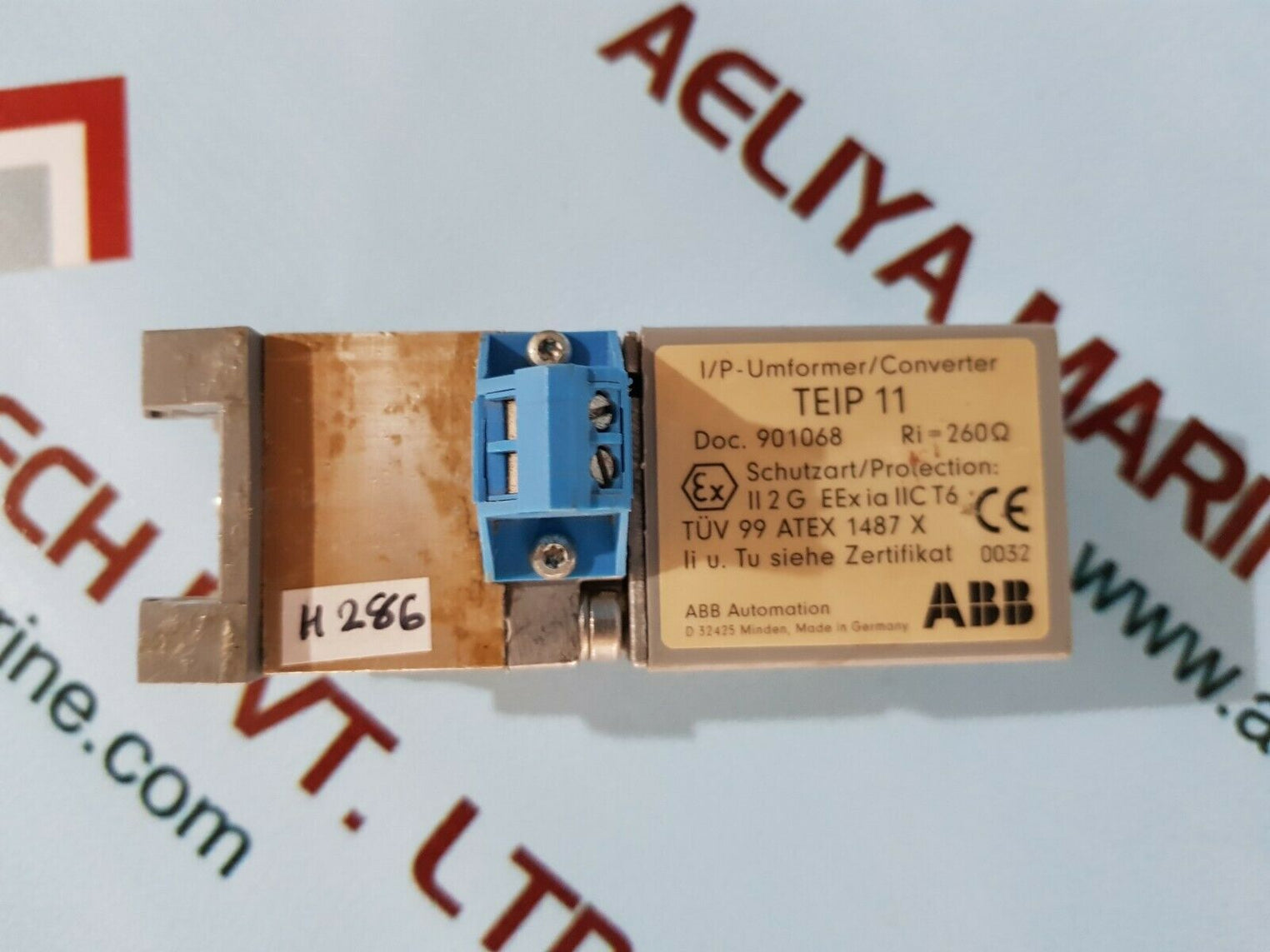 ABB teIp 11 i/p-umformer/converter 4..20ma 3..15psi