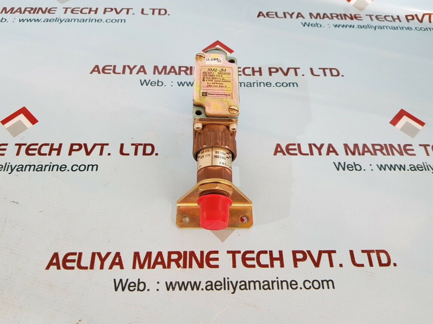 Telemecanique xm2-jm pnematic valve iec 337-1 nfc63140 10a 500v~