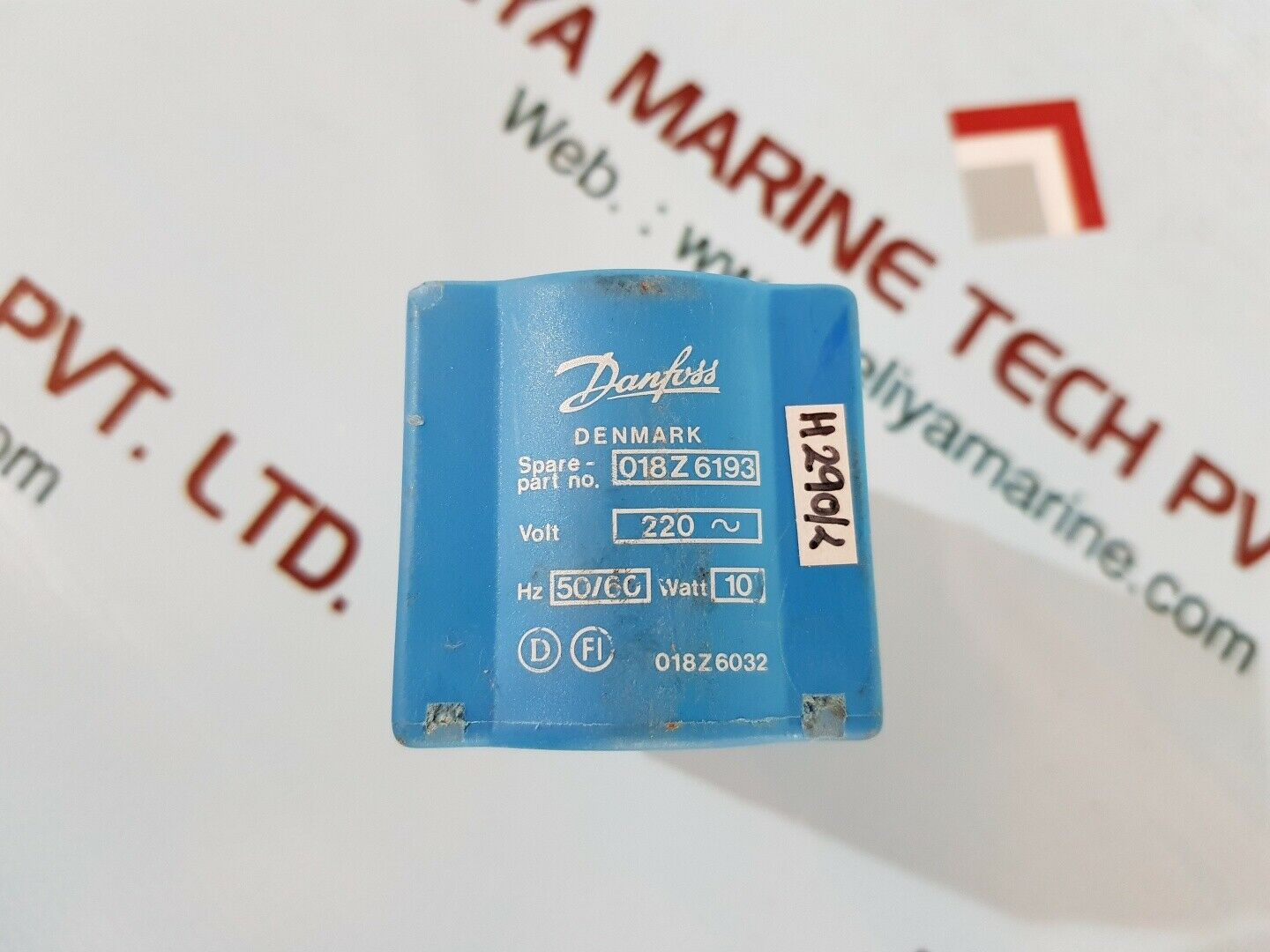 Danfoss 018z6193 coil 220v 50/60hz 10w