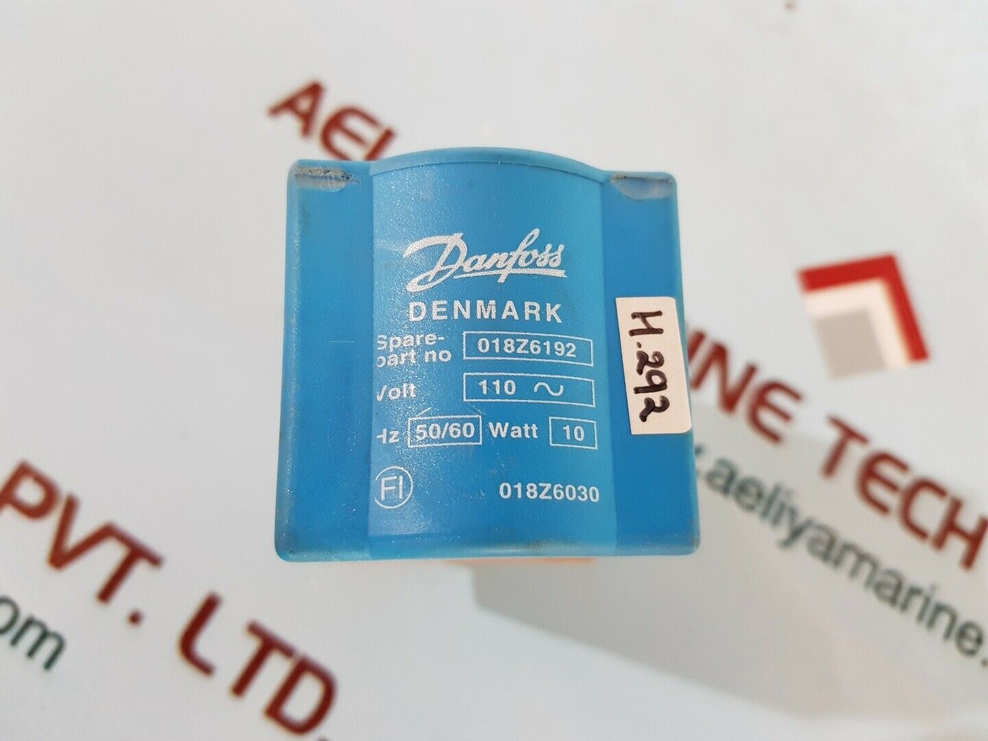 Danfoss 018z6192 solenoid valve coil 110v 50/60hz 10w