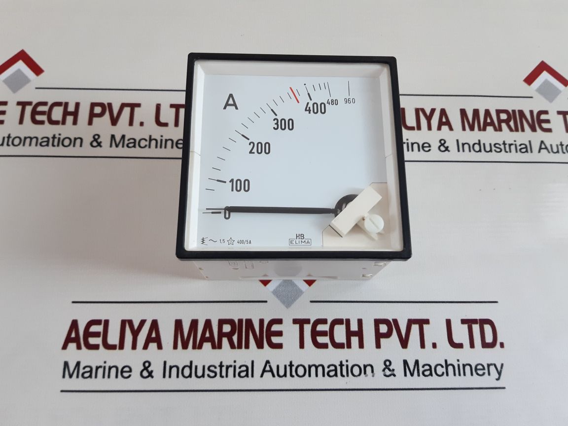 H&B Elima 0491 737.1 Ammeter
