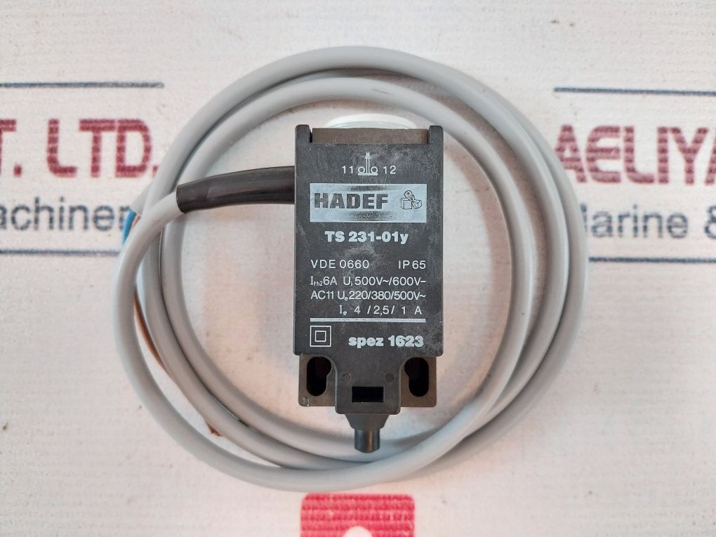 Hadef Ts 231-01Y Limit Switch 220V Ip65