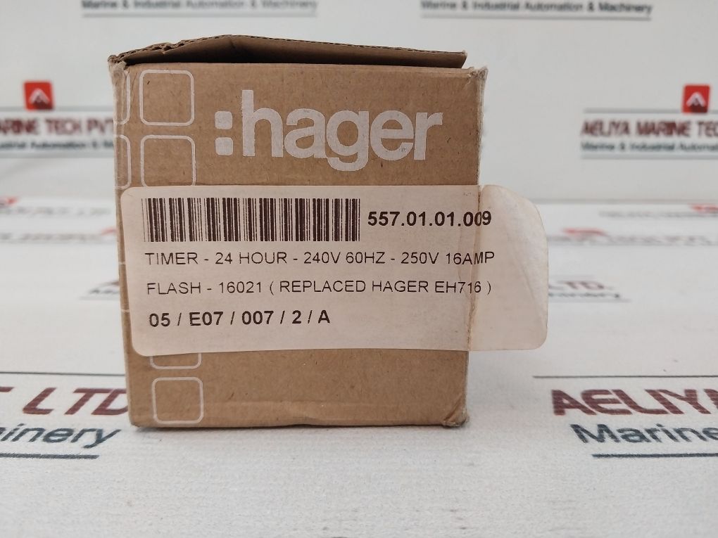 Hager Eh716 Timer Analog 24 Hour 48V Dc