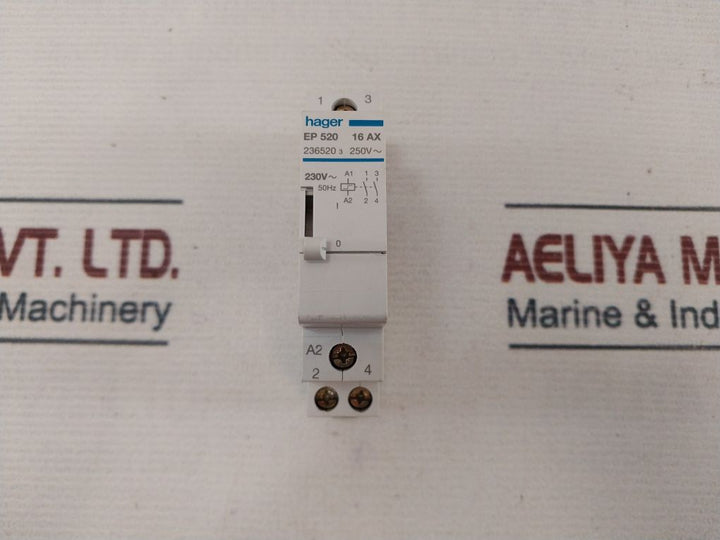 Hager Ep 520 Latching Relay