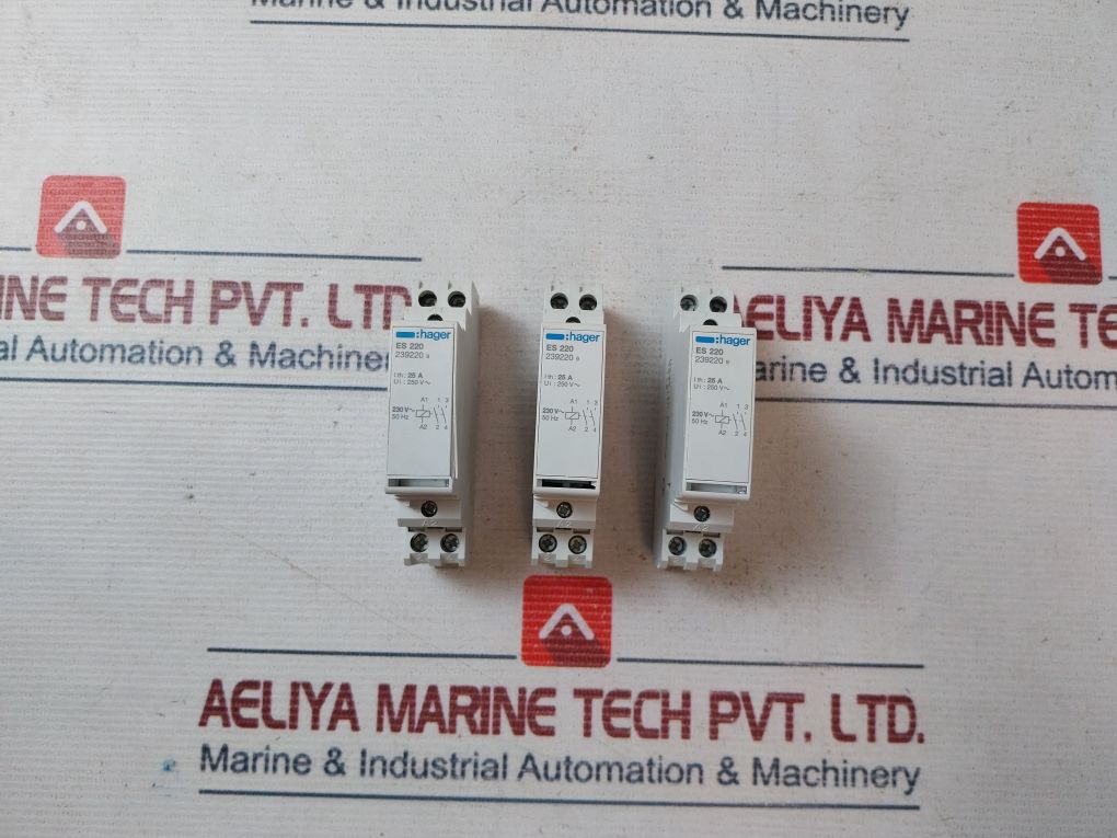 Hager Es 220 Contactor 239220 9 230V~ 50Hz