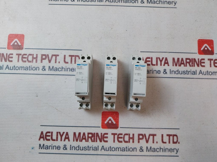 Hager Es 220 Contactor 239220 9 230V~ 50Hz