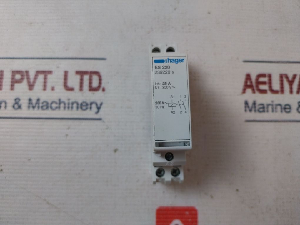 Hager Es 220 Contactor 239220 9 230V~ 50Hz
