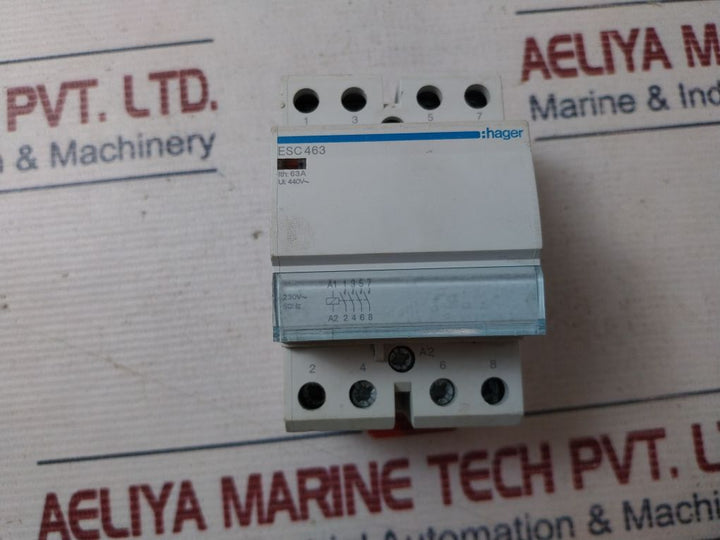 Hager Esc463 Installation Contactor 3250612401321