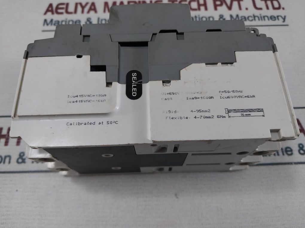 Hager H3 X160 Moulded Case Circuit Breaker 50/60Hz