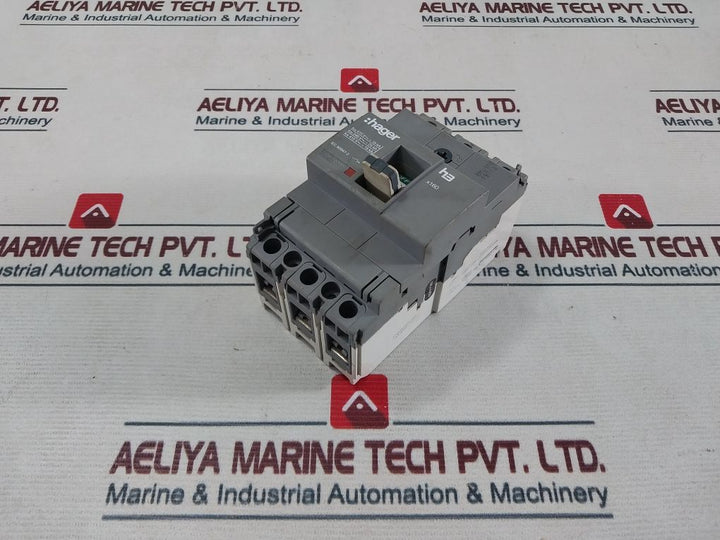 Hager H3 X160 Moulded Case Circuit Breaker 50/60Hz