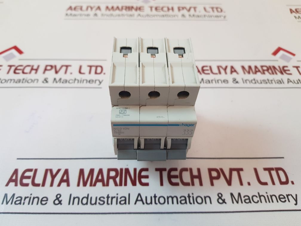 Hager Nc310N C10 Circuit Breaker