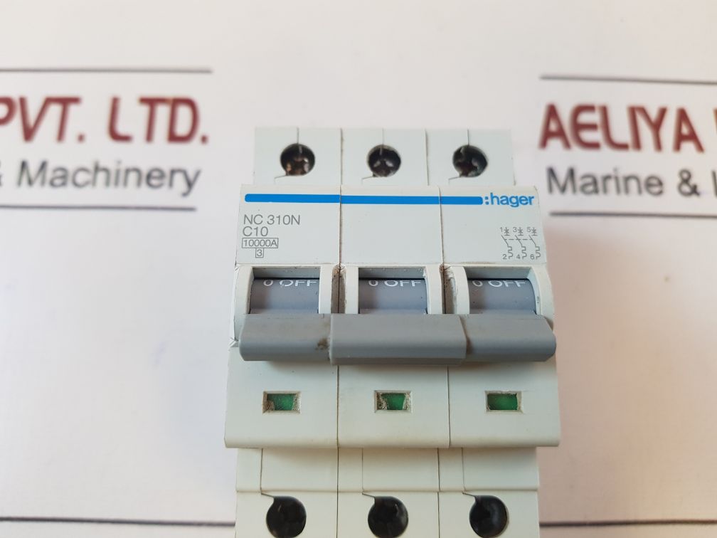 Hager C10 Nc 310N Circuit Breaker