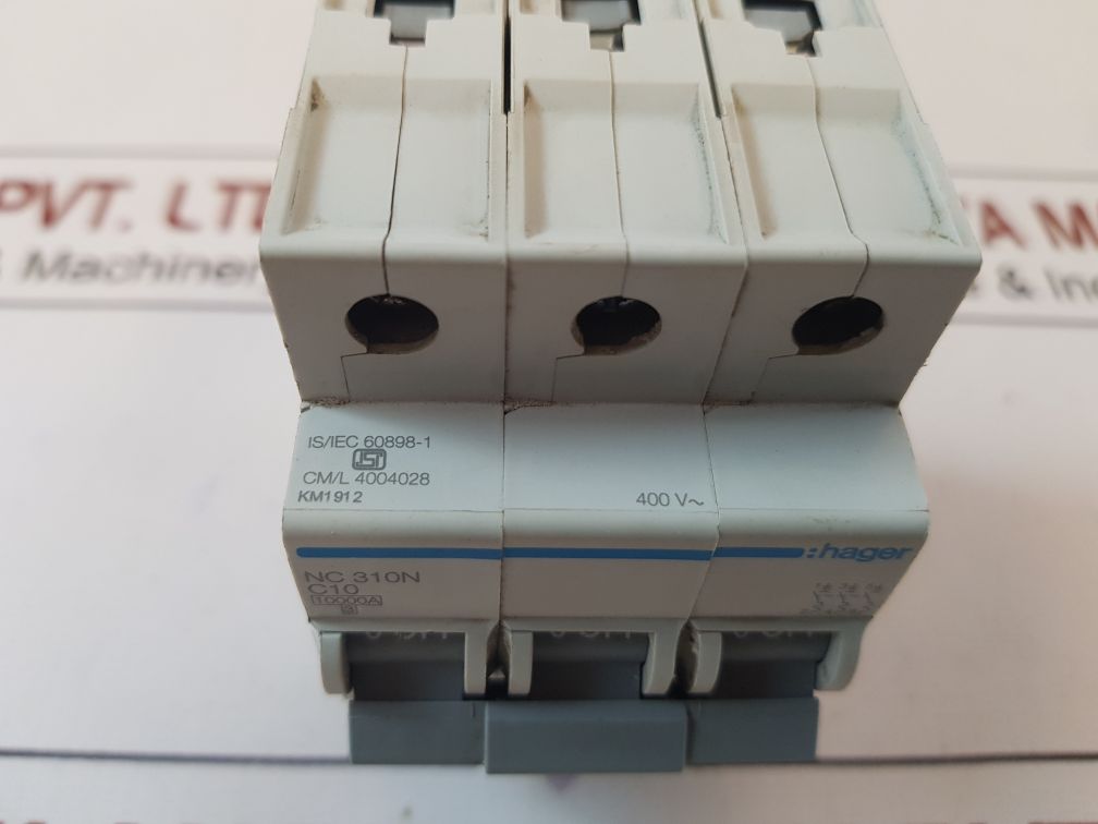 Hager C10 Nc 310N Circuit Breaker