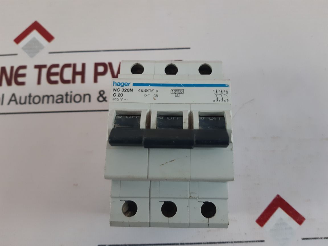 Hager Nc 320N C20 Circuit Breaker