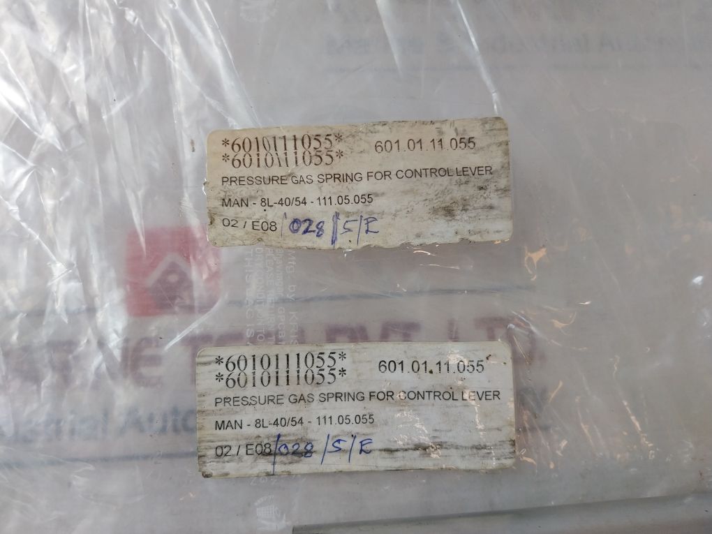 Hahn Gasfedern 1100N Pressure Gas Spring For Control Lever