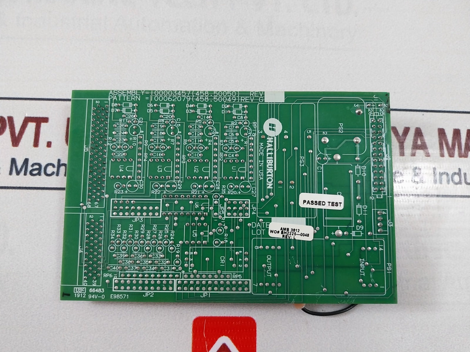 Halliburton 100003457 Pcb Card